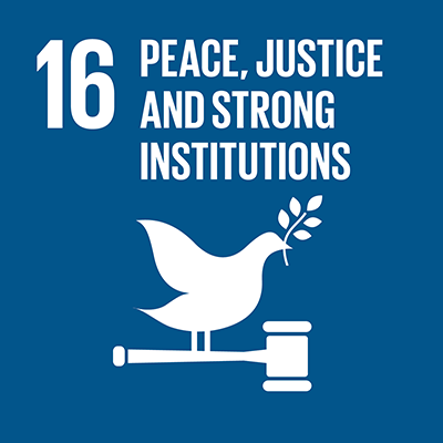 sdg pease justice and strong institutions
